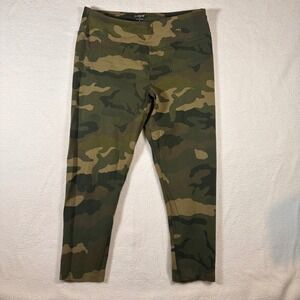 J.Crew Camouflage Print High Waist Crop Leggings Activewear Size L